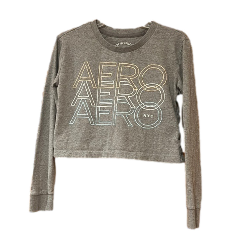 Aeropostale OG Collection Cropped Tomboy Tee